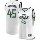 Camiseta Donovan Mitchell 45 Utah Jazz Association Edition Blanco Hombre